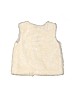 Tucker + Tate 100% Polyester Solid Ivory Faux Fur Vest 12-18 MO / 18 MO - photo 2