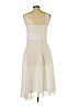 Unbranded 100% Polyester Ivory Cocktail Dress Size XL - photo 2