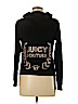 Juicy Couture 100% Cotton Black Zip Up Hoodie Size M - photo 2
