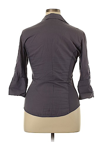 James Perse 3/4 Sleeve Button-Down Shirt (view 2)