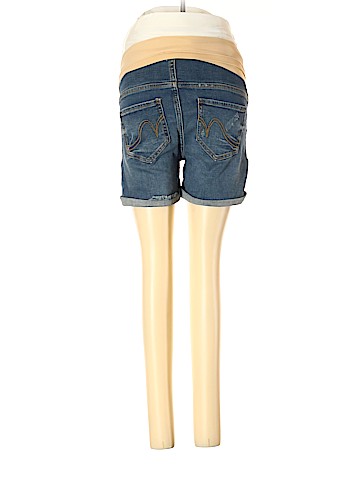 Indigo Blue Denim Shorts (view 2)