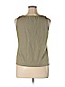 Chico's 100% Silk Green Sleeveless Silk Top Size XL (3) - photo 2