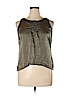 Chico's 100% Silk Green Sleeveless Silk Top Size XL (3) - photo 1