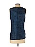 August Max Woman Blue Sleeveless Top Size 3 - photo 2