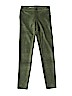 Crewcuts Solid Green Leggings Size 10 - photo 1