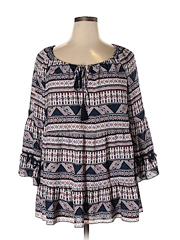 Valerie Stevens 3/4 Sleeve Blouse (view 1)