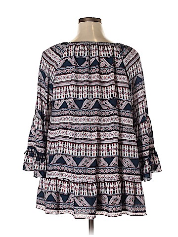 Valerie Stevens 3/4 Sleeve Blouse (view 2)