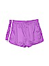 Justice 100% Polyester Purple Athletic Shorts Size 16 - photo 1