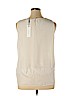 Calvin Klein 100% Polyester White Sleeveless Blouse Size XL - photo 2