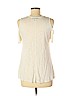 Iz Byer Ivory Sleeveless Top Size M - photo 2