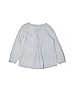C.F.K. Country For Kids 100% Cotton Blue Long Sleeve Blouse Size 4 - photo 2
