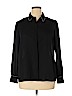Ellen Tracy 100% Polyester Black Long Sleeve Blouse Size XL (petite) - photo 1