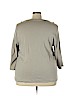 J.jill 100% Pima Cotton Tan 3/4 Sleeve Top Size 4X - photo 2