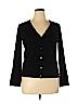 Jones New York Collection 100% Cotton Black Cardigan Size XL - photo 1