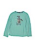 Assorted Brands 100% Cotton Green Long Sleeve T-Shirt Size M (youth) - photo 1
