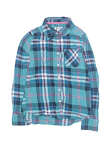 Tractr Long Sleeve Button-Down Shirt (view 1)