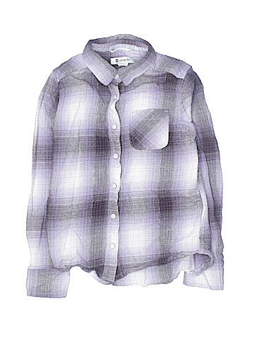 Tractr Long Sleeve Button-Down Shirt (view 1)