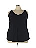 Eileen Fisher 100% Silk Black Sleeveless Silk Top Size 3X - photo 1