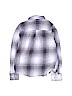 Tractr Plaid Purple Long Sleeve Button-Down Shirt Size 7 - 8 - photo 2