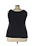 Eileen Fisher 100% Silk Black Sleeveless Silk Top Size 3X - photo 2