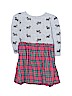 Baby Gap 100% Polyester Plaid Gray Dress Size 3 - photo 2