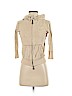 BCBGMAXAZRIA 100% Cotton Tan Zip Up Hoodie Size S - photo 1