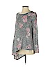 Isabel Maternity Gray Long Sleeve Top Size XS - photo 1