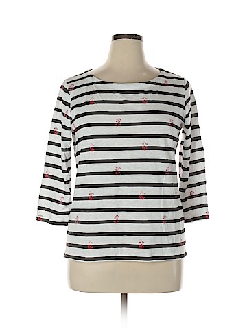 St. John's Bay 3/4 Sleeve Top (view 1)