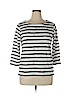 St. John's Bay White 3/4 Sleeve Top Size XL - photo 1