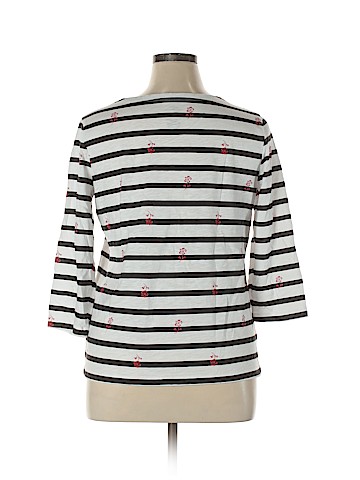 St. John's Bay 3/4 Sleeve Top (view 2)