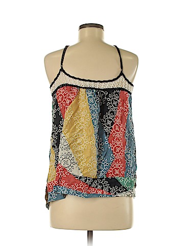 BCBGMAXAZRIA Sleeveless Silk Top (view 2)
