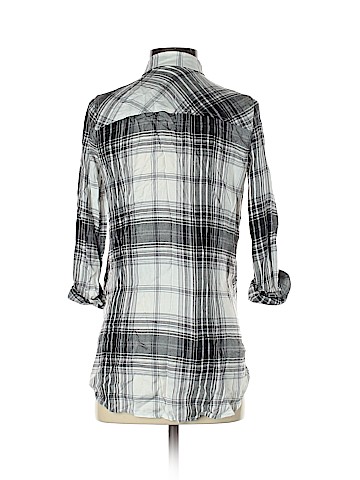 Motherhood Long Sleeve Button-Down Shirt (view 2)