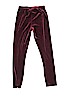 Unbranded Solid Burgundy Velour Pants Size 7 - 8 - photo 2