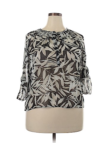 Croft & Barrow 3/4 Sleeve Blouse (view 1)