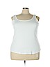 Lane Bryant White Tank Top Size 28 - 26 Plus - photo 1
