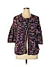 Jillian - Nicole Purple Cardigan Size 1X - photo 1