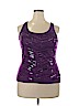 Apt. 9 Purple Sleeveless Top Size XL - photo 1