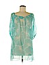 Shoshanna Green Short Sleeve Blouse Size M - photo 1
