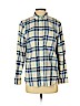 Madewell 100% Cotton Blue Long Sleeve Button-Down Shirt Size S - photo 1