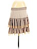 Ambre Babzoe 100% Silk Tan Silk Skirt Size EU 40 / US 10 - photo 1