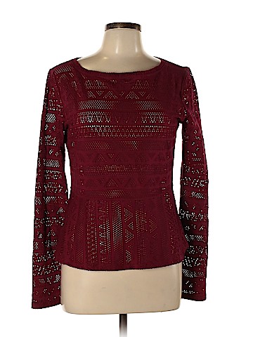 BCBGMAXAZRIA Long Sleeve Top (view 1)