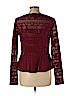 BCBGMAXAZRIA Burgundy Long Sleeve Top Size L - photo 2