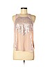 American Eagle Outfitters 100% Polyester Pink Sleeveless Blouse Size M - photo 1