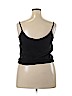 Madewell 100% Polyester Black Sleeveless Blouse Size 14 - photo 2