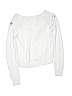 Justice White Pullover Sweater Size 16 - photo 2