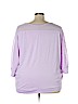 Lane Bryant Purple 3/4 Sleeve Top Size 28 - 26 Plus - photo 2
