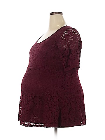 Motherhood Short Sleeve Blouse (view 1)