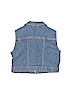 Gymboree 100% Cotton Solid Blue Denim Jacket Size 7 - 8 - photo 2