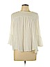 Old Navy 100% Rayon Ivory Short Sleeve Blouse Size XL - photo 1