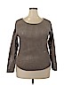 Jeanne Pierre Brown Pullover Sweater Size XL - photo 1